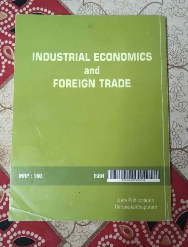 Industrial Economics and Foreign Trade