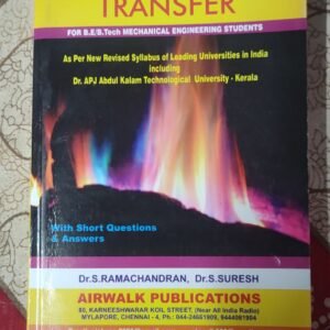 Heat and Mass Transfer