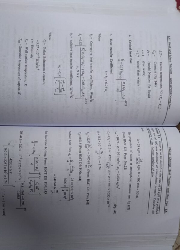 Heat and Mass Transfer