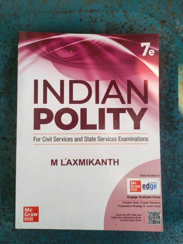 Indian Polity for UPSC (English)|7th Edition|Civil Services Exam| State Administrative Exams