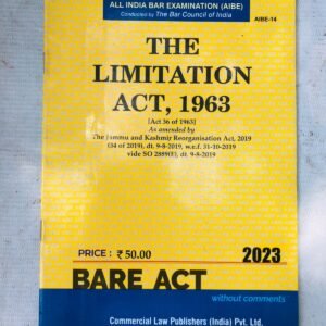 The Limitation Act, 1963 (Act 36 of 1963)